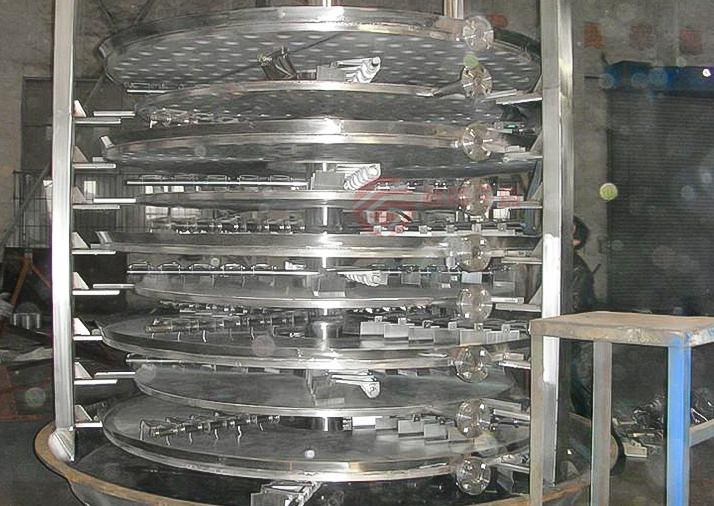 盤式連續幹（gàn）燥機製作中